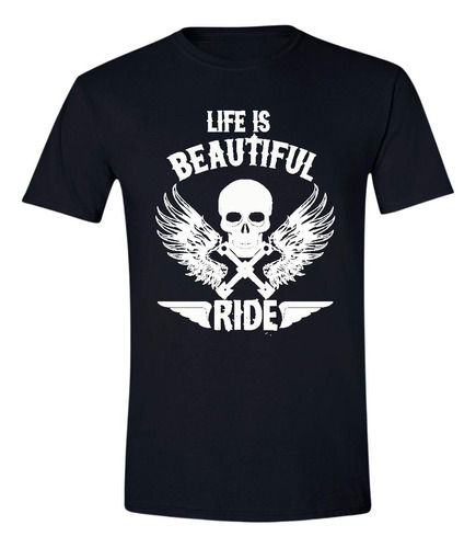 Playera Hombre Motos Biker Motociclista Ms2042