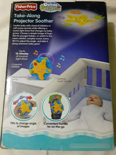 Imagen 2 de 2 de Proyector Estrella De Mar Y Sonido Fisher Price