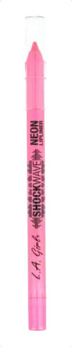 Lápiz Labial La Girl Shockwave Neon Profesional Matte Color Pop