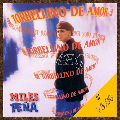 Vmeg Cd Miles Peña 1996 Torbellino De Amor