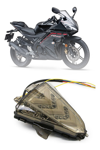 Luz Traseira Led Para Yamaha Yzf R15 2014 2015 2016