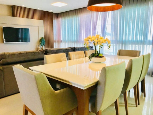 Imagem 4 de 15 de Pronto Para Morar - Apartamento Novo Finamente Mobiliado, Decorado E Equipado Com 4 Suítes E 3 Vagas Na Rua 2500 No Edifício Puerto Velero No Centro D - 3163_1