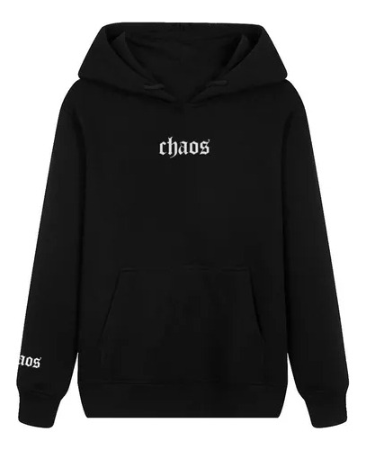 Buzo Canguro Chaos Caos Urbana Streetwear Unisex