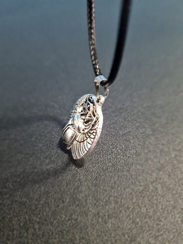 Imagen 5 de 8 de Collar Amuleto Egipcio Escarabajo Ojo De Horus De Proteccion