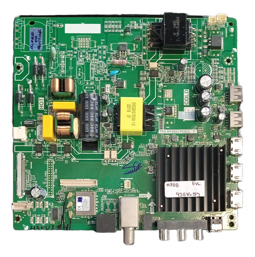Tarjeta Main #388 43evls4 N/p Tpd.mt9602.pc822 (Usado)