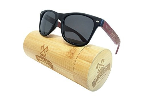 Woodofart Gafas De Sol Polarizadas De Madera Para Hombres Y