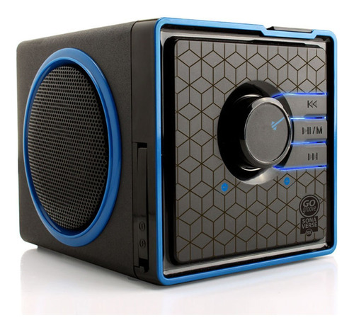 Gogroove Sonaverse Bx - Altavoz Portátil Con Cable Y Repro.