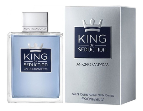 Perfume Hombre King Of Seduction De Antonio Banderas 200ml