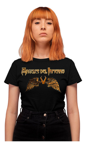 Playera Gotica Angeles Del Infierno Industrial Punk Album Cd