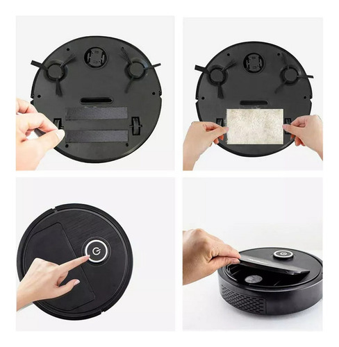 Aspiradora Y Robot Aspiradora 3 En 1 Recargable Por Usb