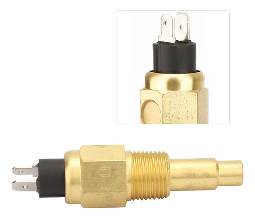 Sensor De Temperatura Del Agua Del Motor De Latón 3/8 Npt 3w