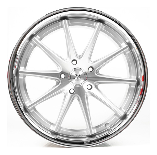 Rodas 19 Rohana Rfc10 5x120 Bmw F30 320 328 235 Duas Talas Cor Prata