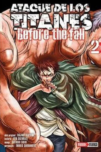 Ataque De Los Titanes Before The Fall Tomo #2 - Panini Manga