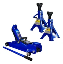 Comprar Gato Hidráulico 2.5 Toneladas + Torres Auto 3 Ton Hantec