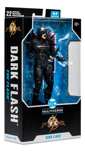 Figura De Acción Dc Multiverse Dark Flash +12