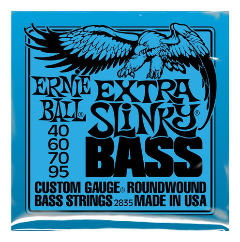 Encordado P/ Bajo Ernie Ball Slinky 040/095 O 045/100 