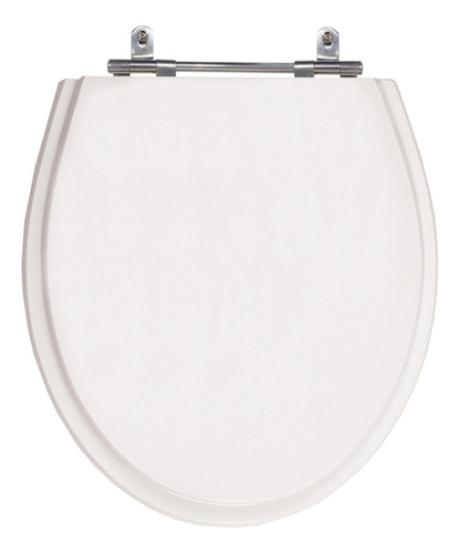 Assento Laqueado Windsor Branco Tampa Vaso Deca Em Mdf