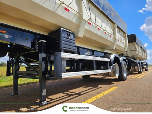 Rodocaçamba Randon 25m 9 Eixos S/pneus 23/24 Dolly Rebaixado