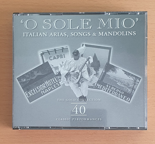 O Sole Mio, Italian Arias, Songs & Mandolins - 2 Cd Eec Nm 