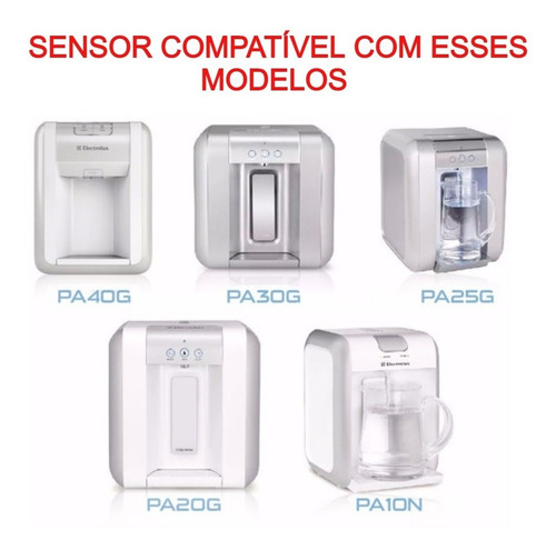 Sensor De Temperatura Purificador Electrolux Pa20/25g Pe10b