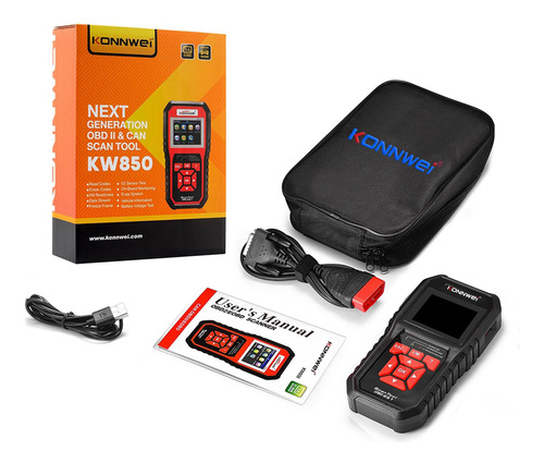 Kw850 Obd2 Ferramenta De Scanner De Diagnóstico Do Carro,