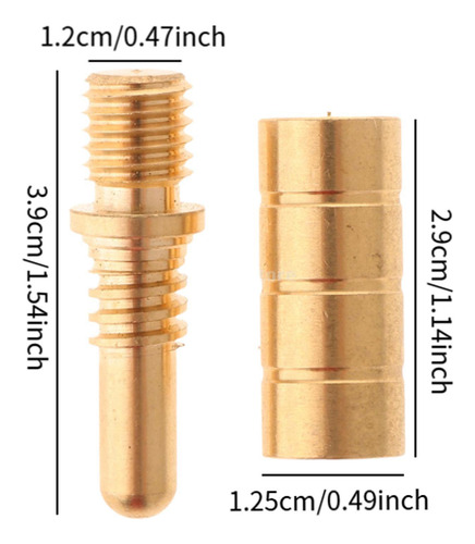 3 Tornillo De Unión Para Taco De Billar, Extensión De