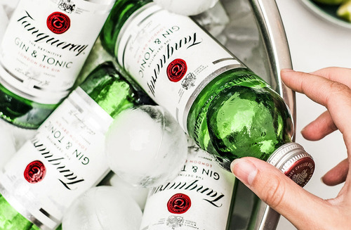 Imagem 2 de 3 de Kit 6 Und Gin Tônica Tanqueray 275ml