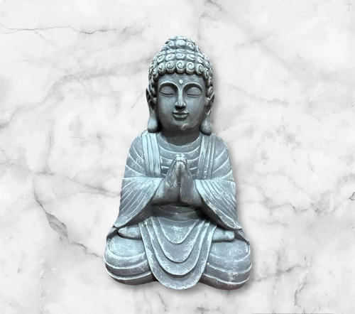 Buda Estatua Adorno Zen Para Jardín Exterior Grande 50cm