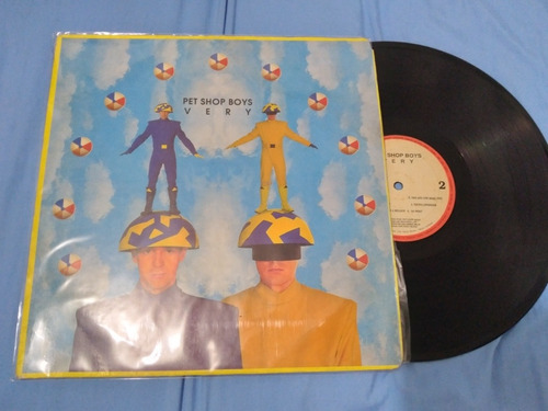 Pet Shop Boys Very Lp Vinyl Emi 1993 Go West Colombia