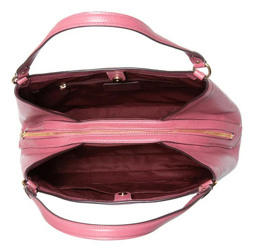 Coach Kristy Hermoso Modelo Imperdible - Clasico Y Unico Rosa Liso Oro Rosa