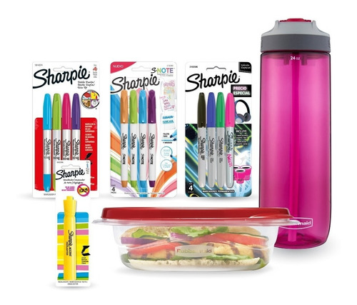 Pack Back To School Con Sharpie X16 Piezas
