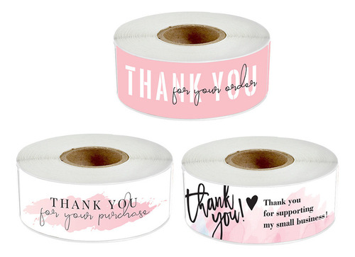 Pegatinas De Agradecimiento Tipo Boutique Pantry Labels, 3 R
