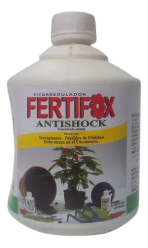 Fertifox Antishock Fertilizante Transplante 500cc - Hanasono