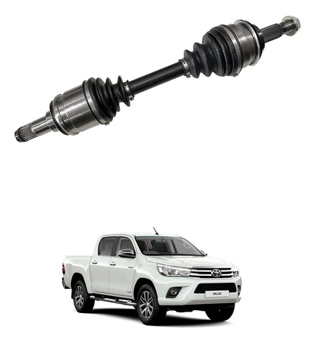 Semieixo Toyota Hilux 2.8 4x4 16/.. Lado Direito/esquerdo 