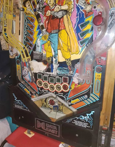 Playfield De Pinball Back To The Future (Usado)