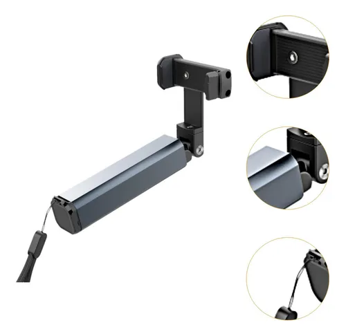 Soporte Para Teléfono De Viaje En Avión, Accesorios Gris