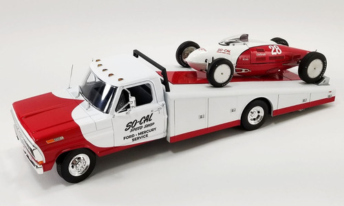Imagen 4 de 6 de Ford F-350 Acme Shelby Cobra Camion Rampa Escala 1:18