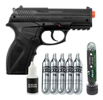 Comprar Pistola C11 Airgun 6mm + 5 Co2 12g + 200 Esferas Aço + Óleo