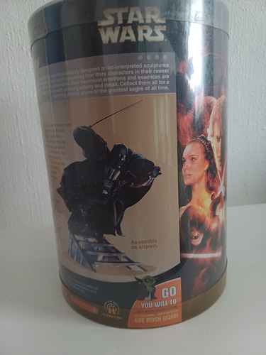 Darth Vader Star Wars Unleashed Firmado Dave Prowse Hasbro (Usado)