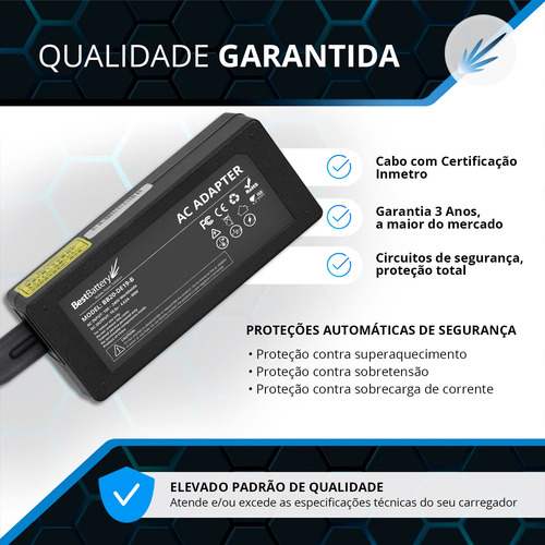 Fonte Carregador Para Notebook Dell Inspiron 14r 3550 - 90w