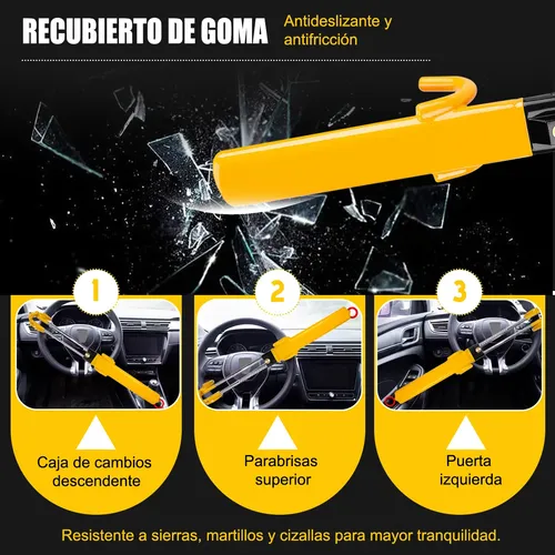 Bastón De Seguridad Para Volante De Automóvil Antirrobo