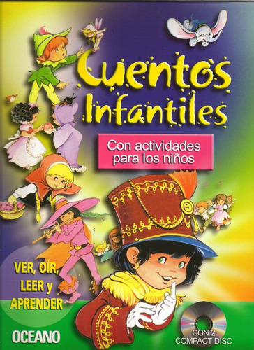 Cuentos Infantiles Con Actividades + 2 Cd-rom