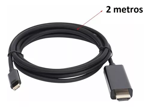 Cable Adaptador Usb 3.1 Type C A Hdmi 2 Metros 4k 1080p