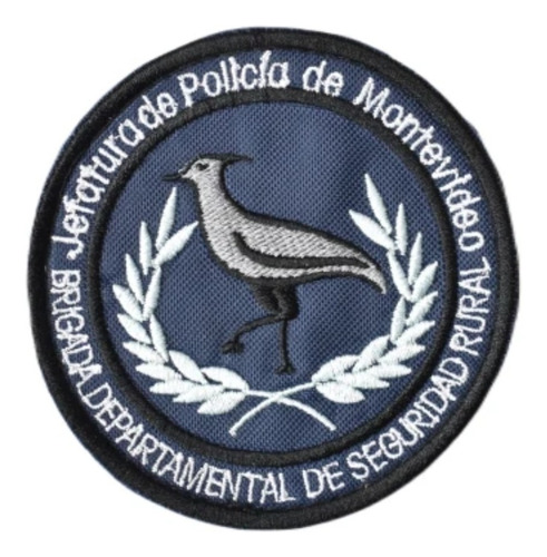 Parche Bordado Velcro Seguridad Rural Policía Distintivo