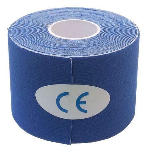 Cinta Kinesiologica, Kinesiology Tape, Certificada Color Azul Marino