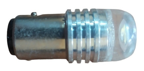 Imagen 2 de 3 de Bombillos Led 1157 3 Led Luz Fija Y Strobo Blanco Y Rojo 12v