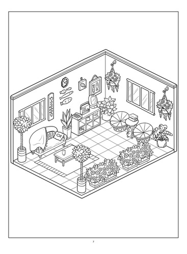 Pocket Room | Libro Anillado Colorear Pintar | Coco Wyo