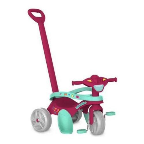 Triciclo Infantil Mototico Com Empurrador - Bandeirante