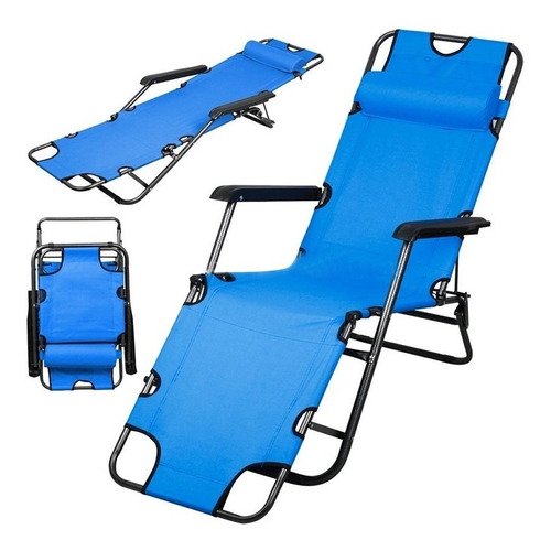 Catre Reposera Plegable Para Camping - Cama  Muebles Web