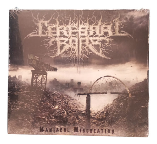 Cerebral Bore Maniacal Miscreation Cd Digipack Sellado